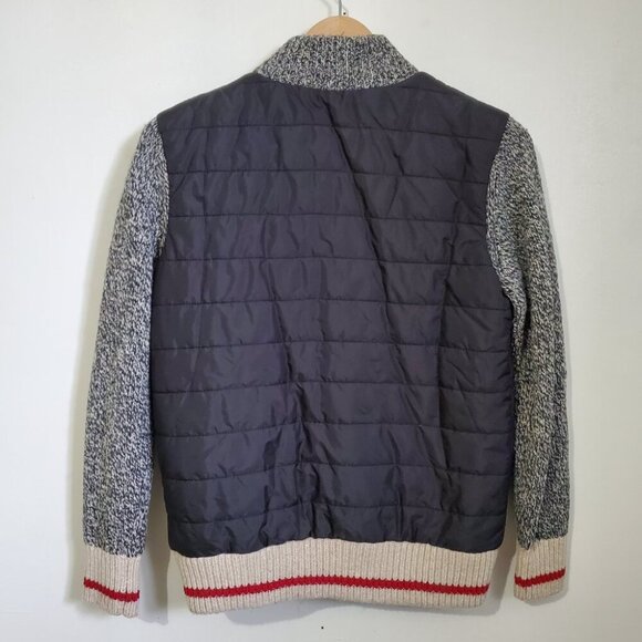 Rare~ Roots Gray Quilted Women's Jacket - Picture 9 of 16